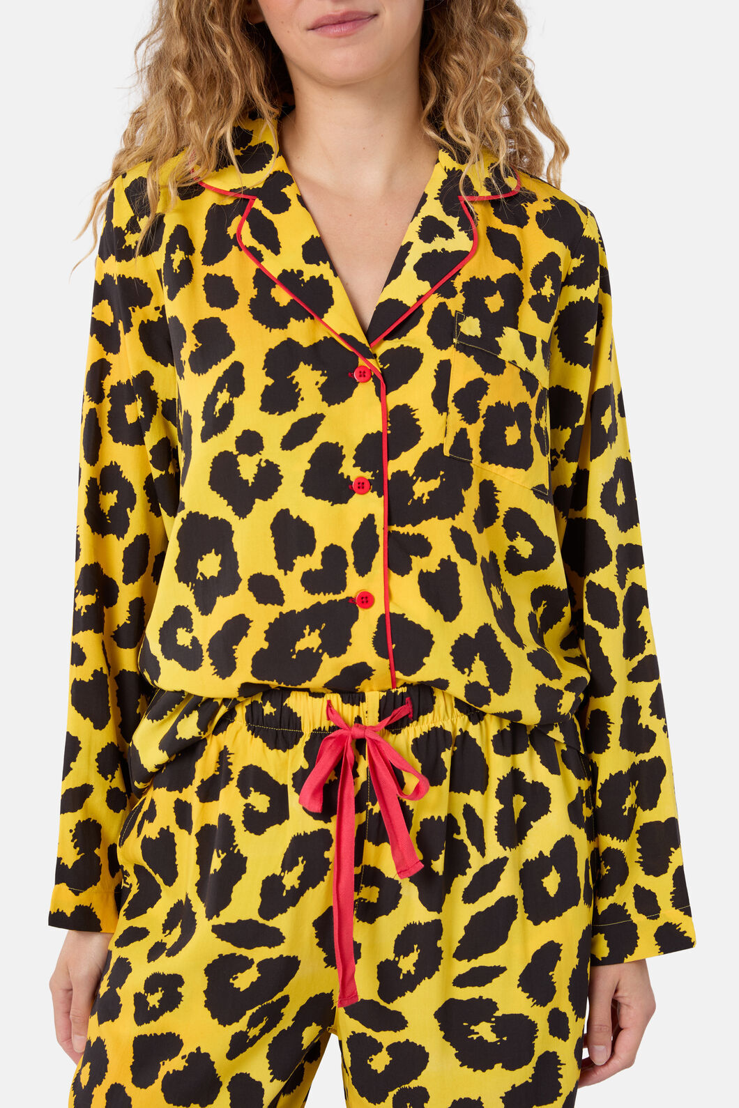 Gorman - Leopard Long PJ Set - print