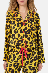 Gorman - Leopard Long PJ Set - print
