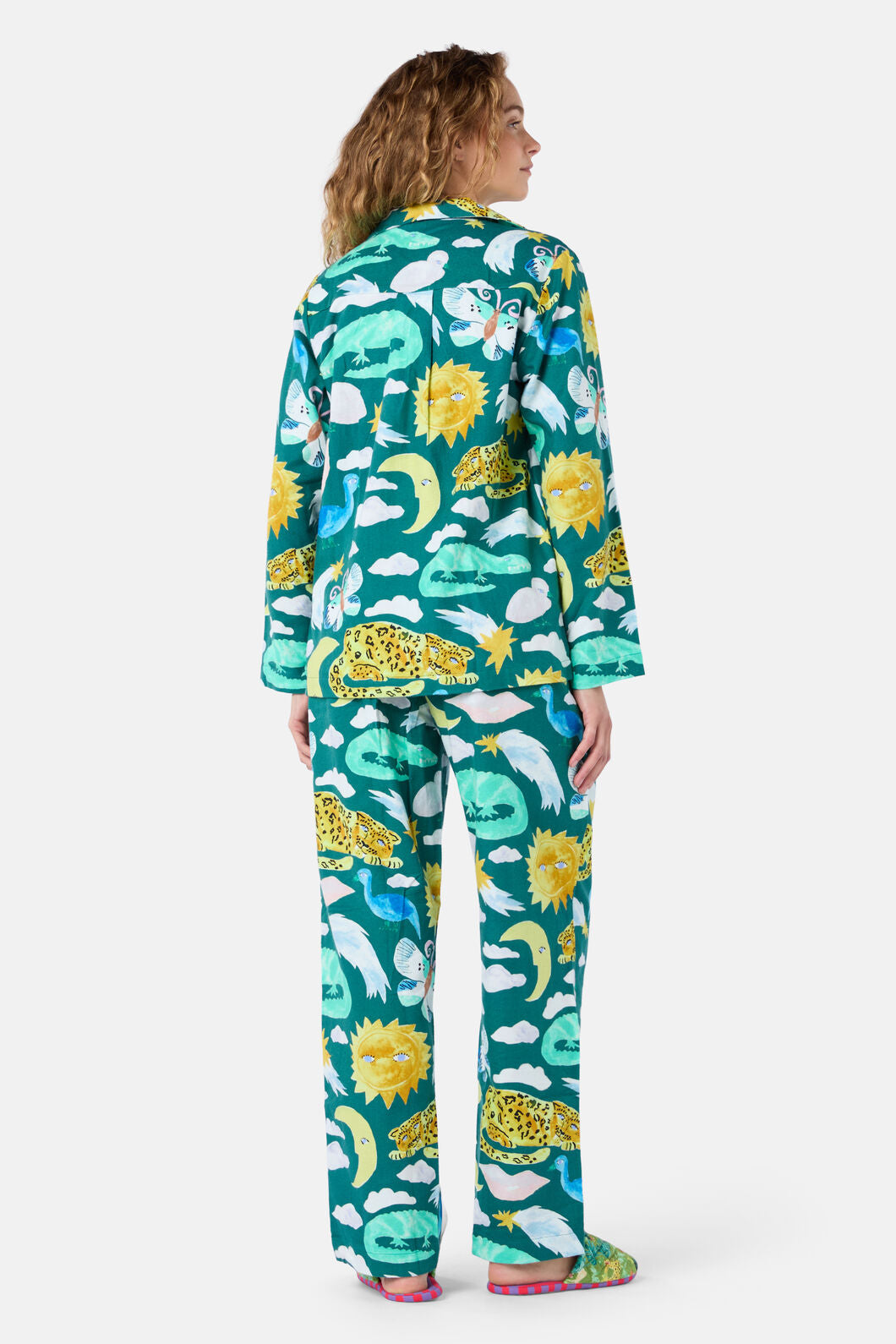 Gorman - Night Zoo Long PJ Set - print