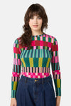 Gorman - Warpweave Long Sleeve Tee - print