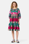 Gorman - Warpweave Smock Dress - print