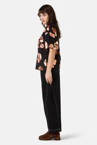 Gorman - Leo Rising Foil Oversized Tee - print