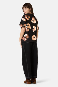 Gorman - Leo Rising Foil Oversized Tee - print