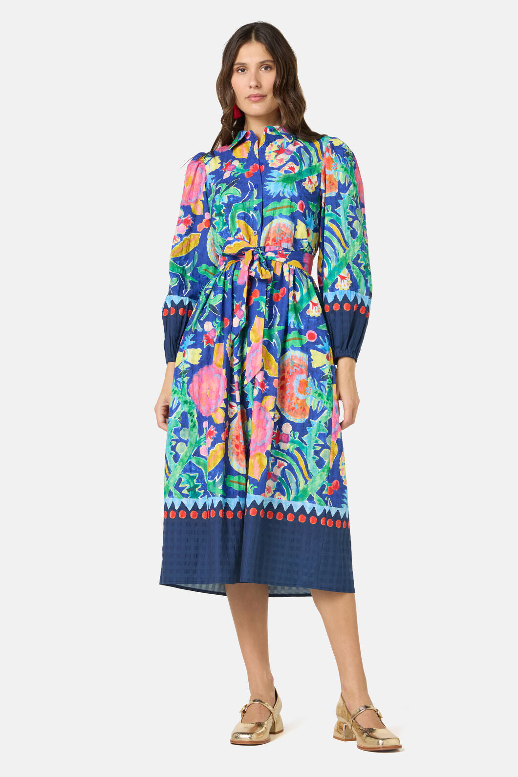 Gorman - Secret Meadow Smock Dress - print