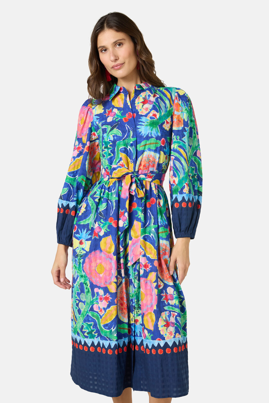 Gorman - Secret Meadow Smock Dress - print