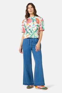 Gorman - Secret Meadow Relaxed Tee - print