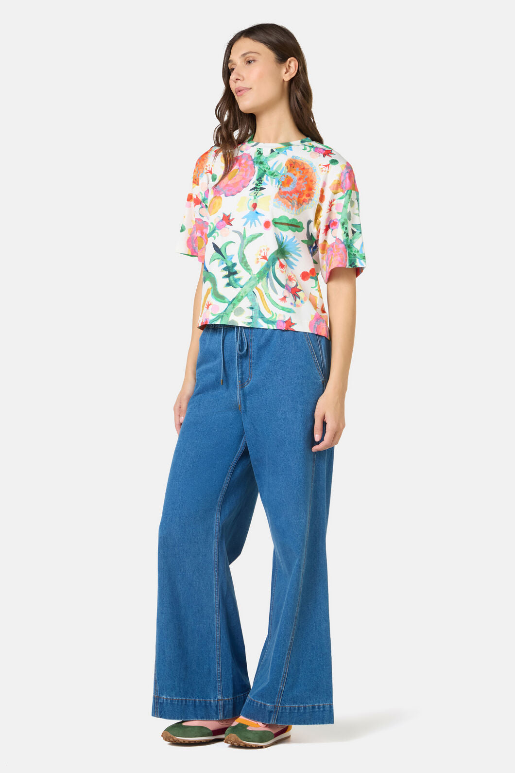 Gorman - Secret Meadow Relaxed Tee - print