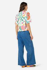 Gorman - Secret Meadow Relaxed Tee - print