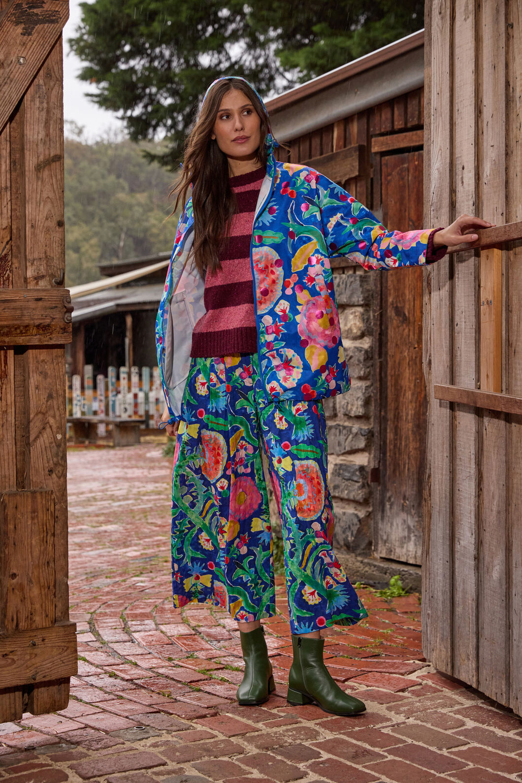 Gorman - Secret Meadow Print Raincoat - print