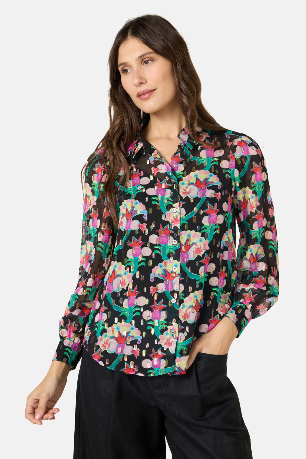 Gorman - Secret Meadow Shirt - print