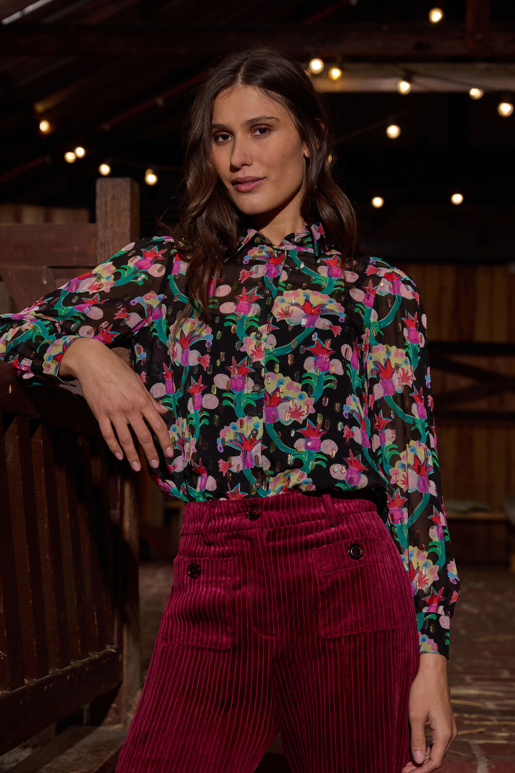 Gorman - Secret Meadow Shirt - print