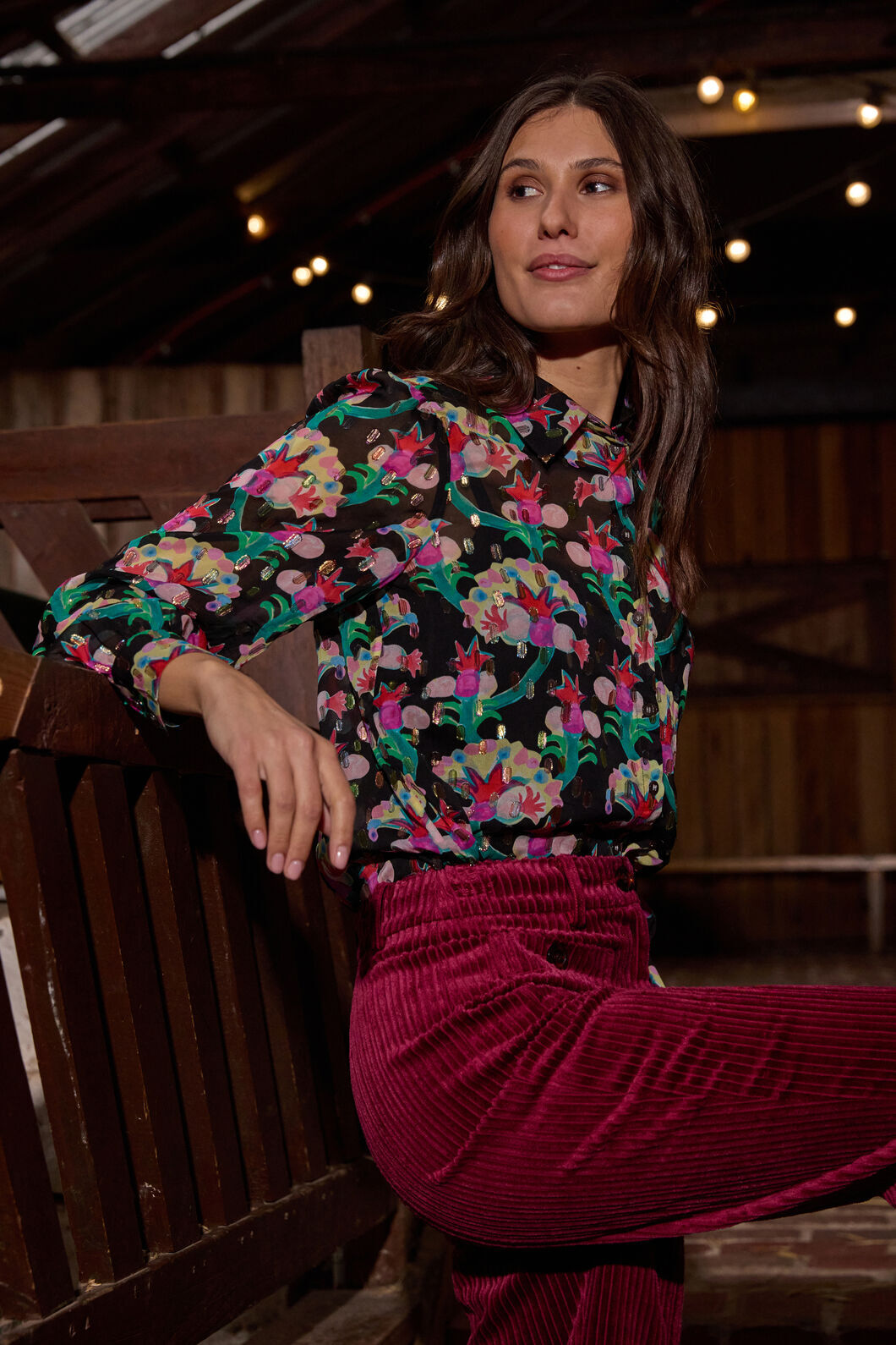 Gorman - Secret Meadow Shirt - print