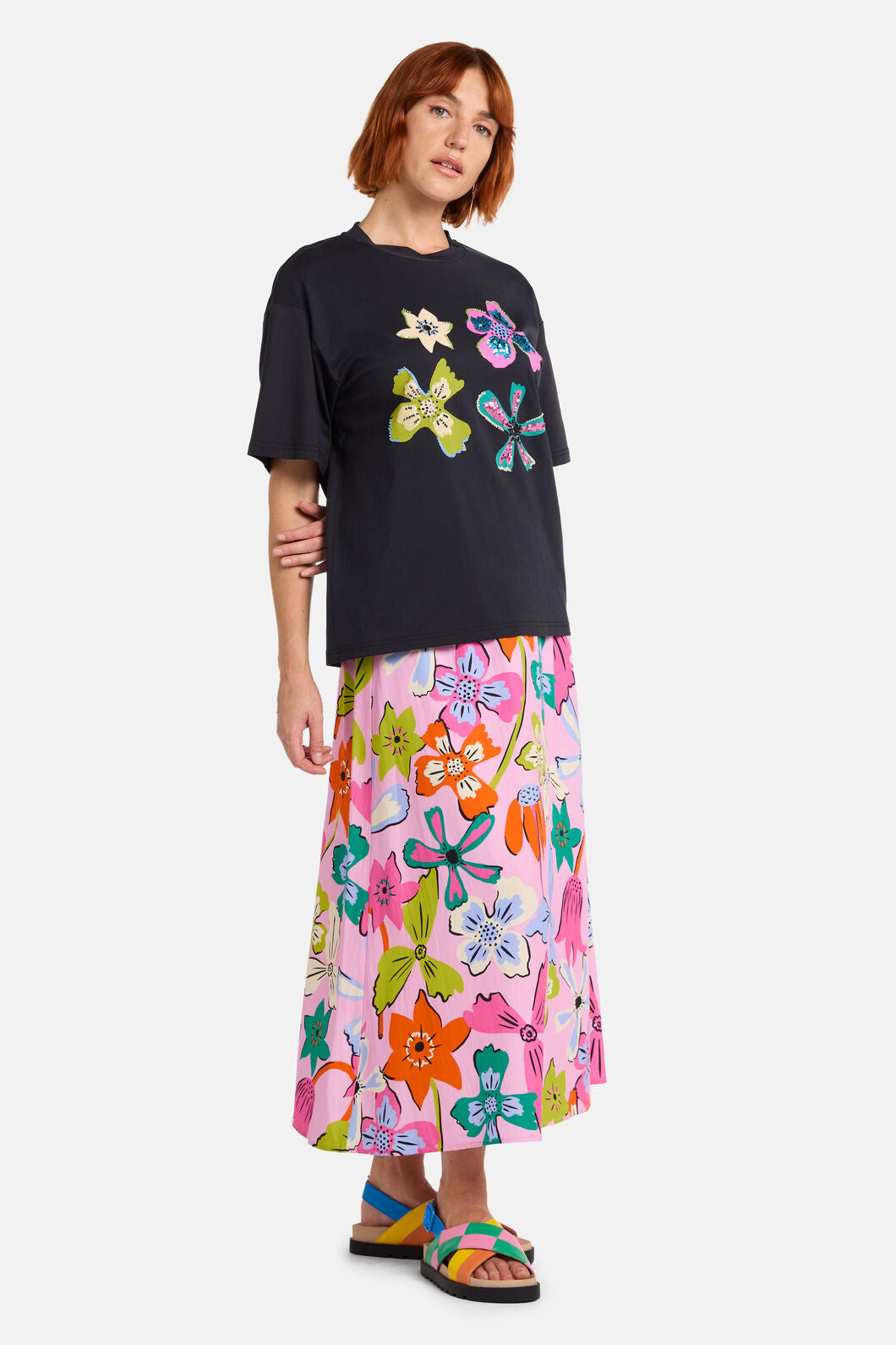 So Fetch Sequin Oversized Tee – Gorman