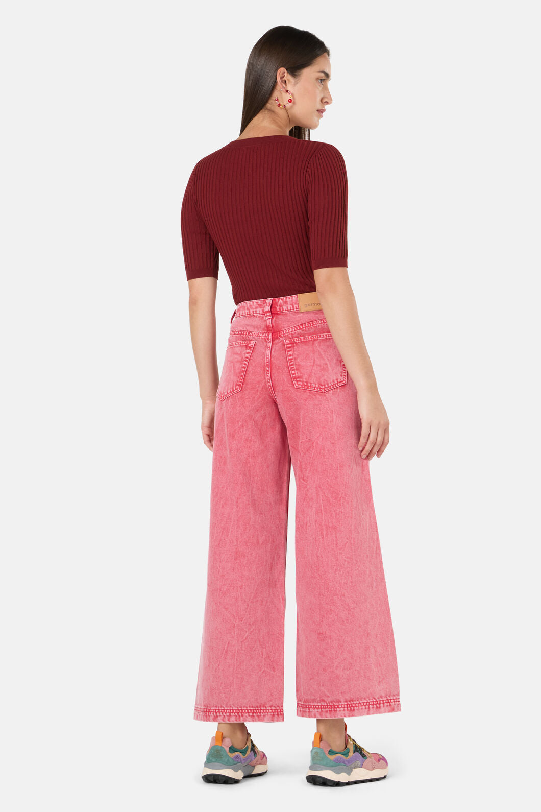 Gorman - Fadeaway Acid Wash Jean - pink