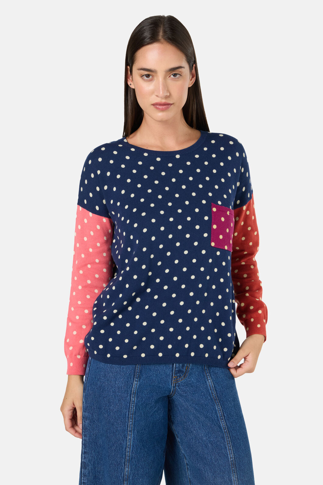 Gorman - Bandwagon Cotton Jumper - multi
