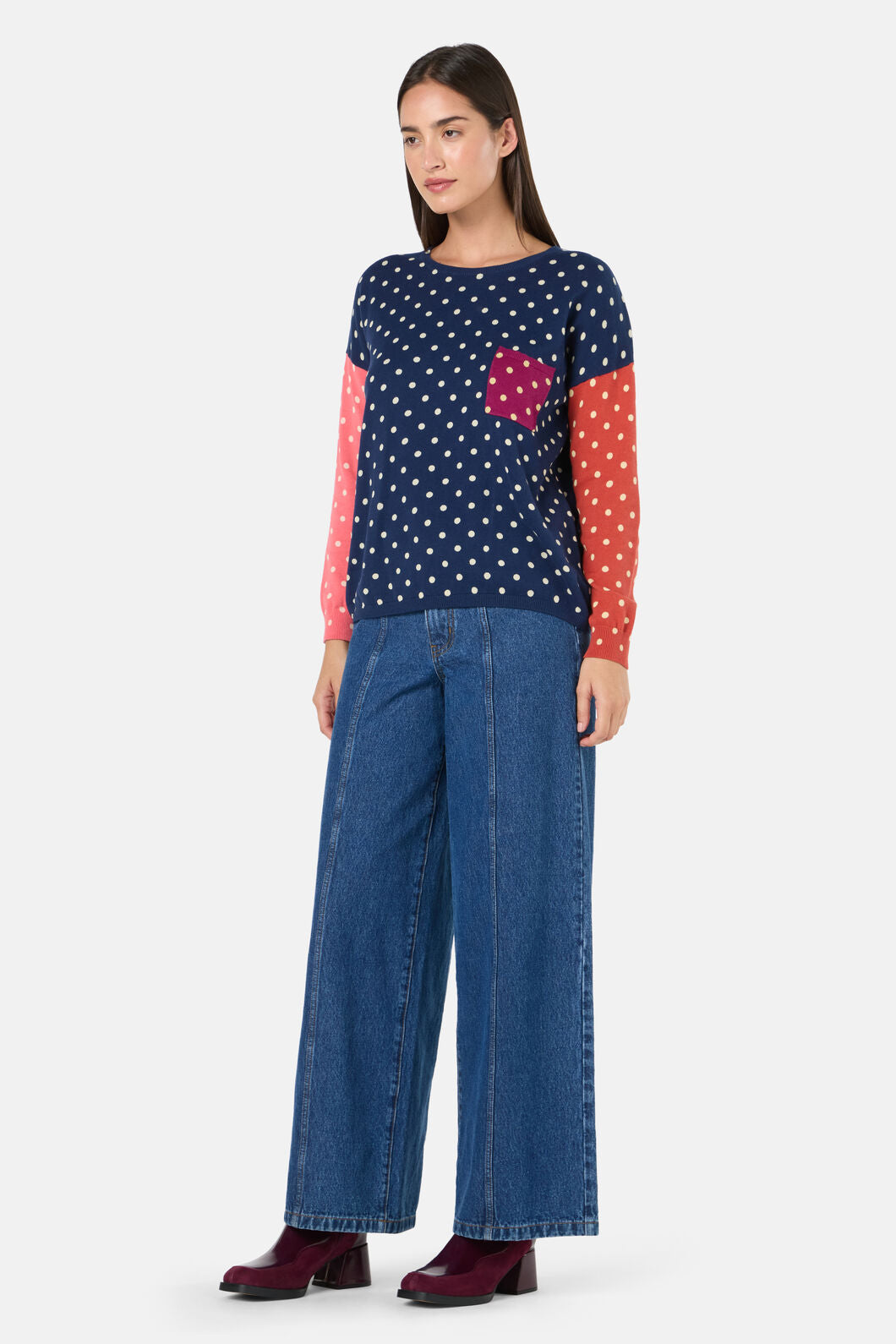 Gorman - Bandwagon Cotton Jumper - multi