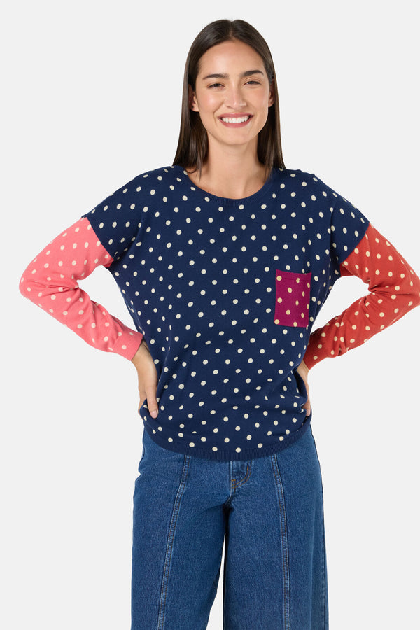 Gorman - Bandwagon Cotton Jumper - multi