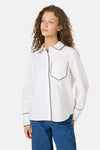 Gorman - Coffee Run Basic LS Shirt - white