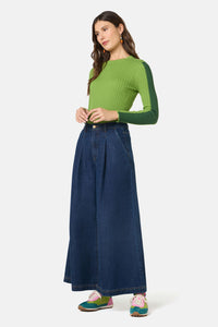 Gorman - Amilia Cotton Knit Top - green