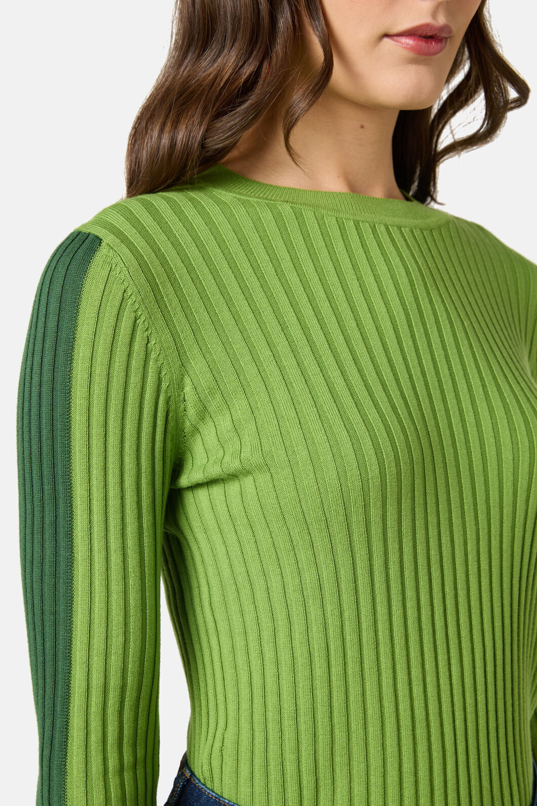 Gorman - Amilia Cotton Knit Top - green