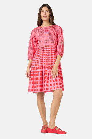 Gorman - Garden Check Smock Dress - check
