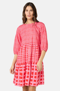 Gorman - Garden Check Smock Dress - check