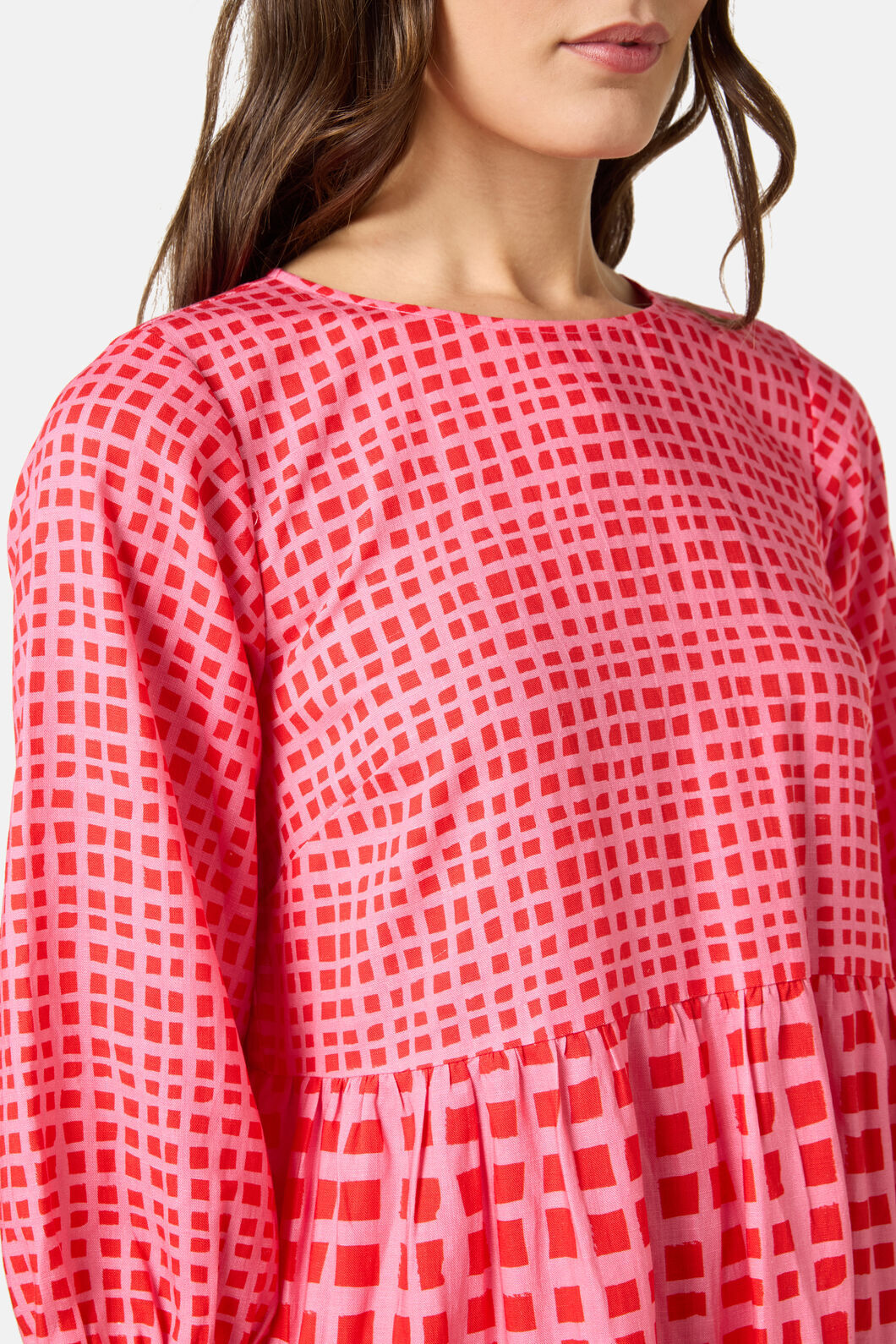 Gorman - Garden Check Smock Dress - check