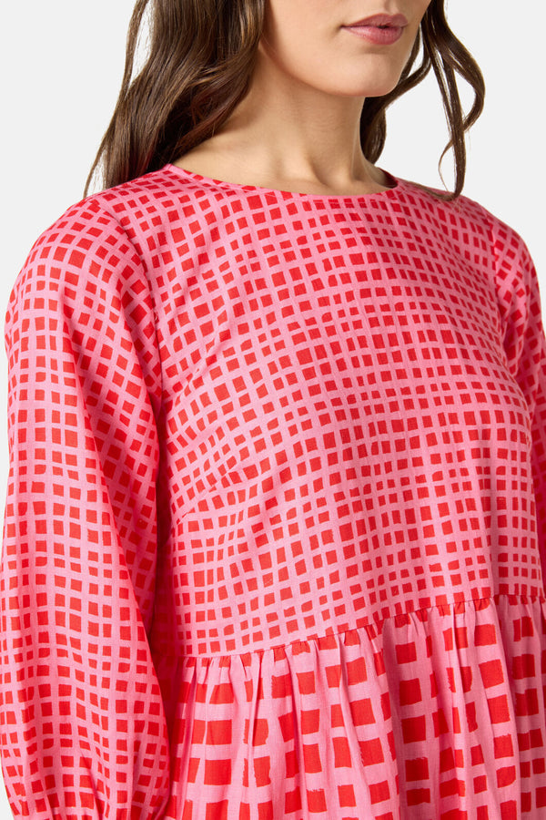 Gorman - Garden Check Smock Dress - check