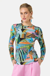 Gorman - Endless Horizon Long Sleeve Tee - print