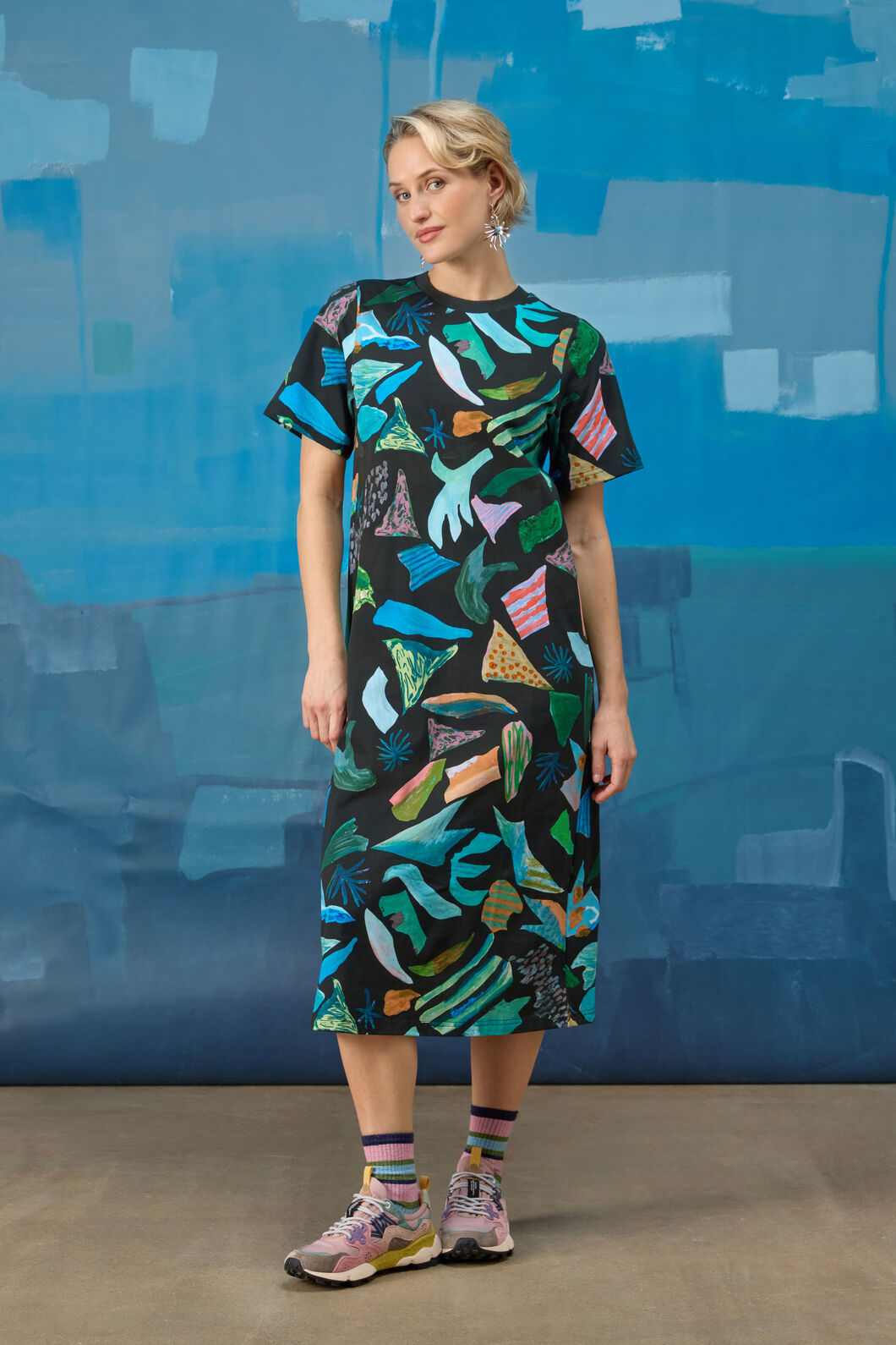 Gorman - Endless Horizon Tee Dress - print