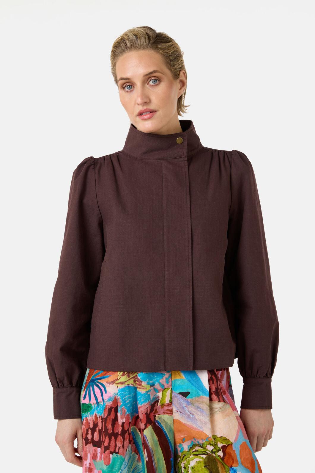 Gorman - Paloma Ripstop Jacket - chocolate