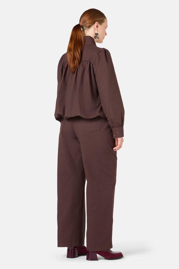 Gorman - Paloma Ripstop Jacket - chocolate