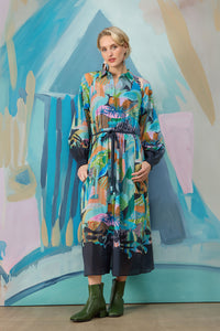 Gorman - Endless Horizon Long Dress - print