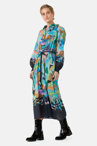 Gorman - Endless Horizon Long Dress - print