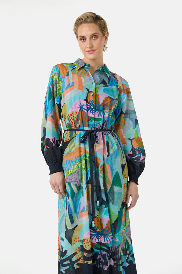 Gorman - Endless Horizon Long Dress - print