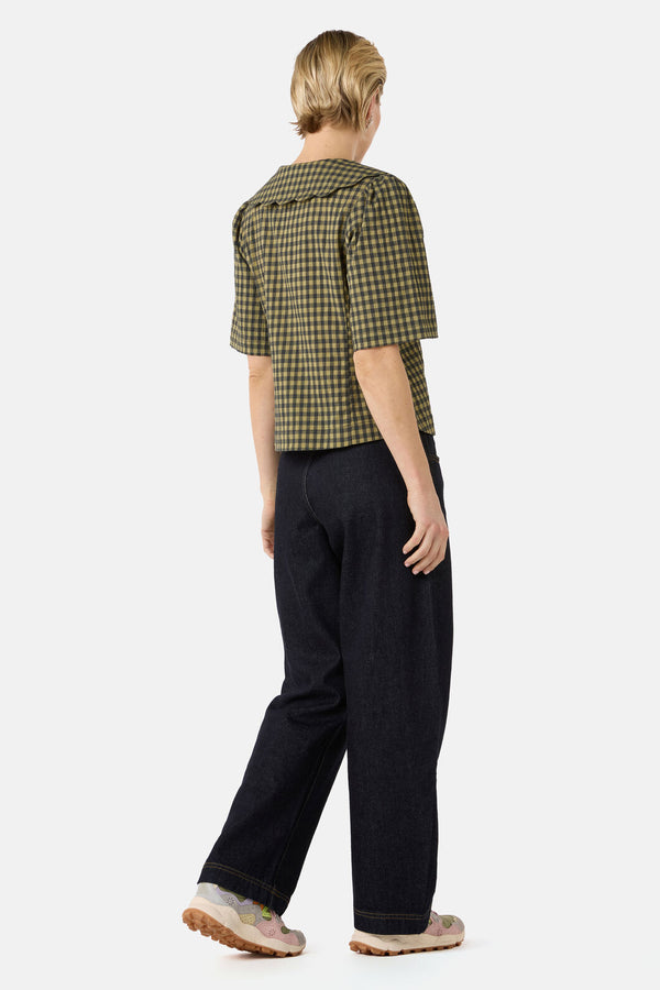 Gorman - Rachele Check Seersucker Top - check