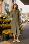 Gorman - Rachele Check Seersucker Skirt - check