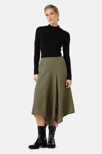 Gorman - Rachele Check Seersucker Skirt - check