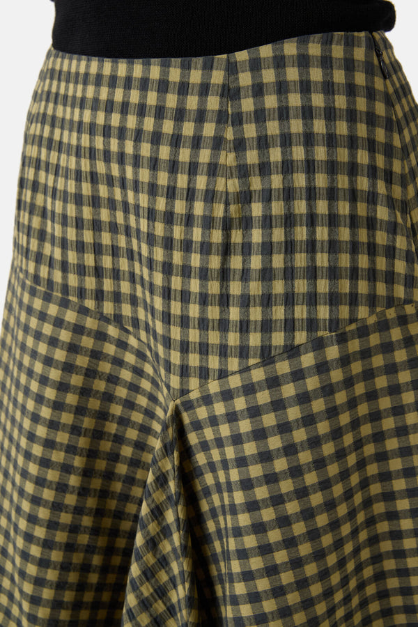 Gorman - Rachele Check Seersucker Skirt - check
