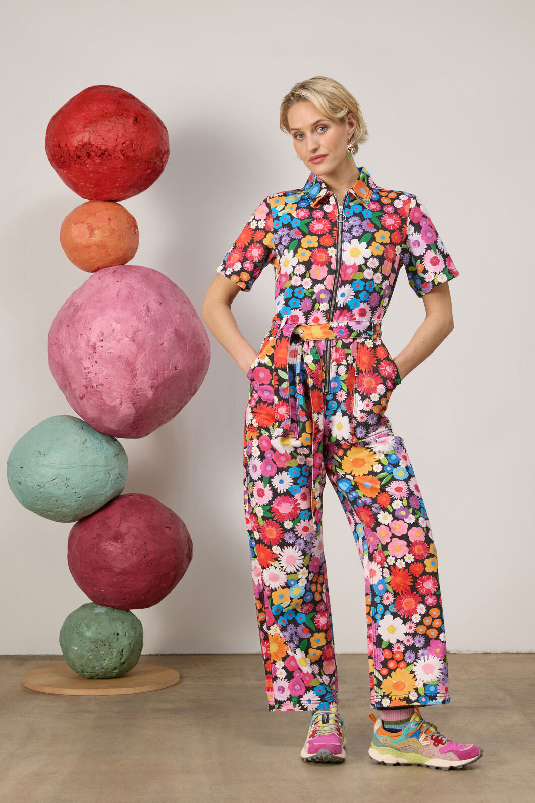 Gorman - Flower Meadow Print Pantsuit - print