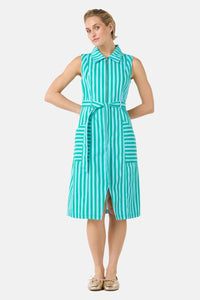 Gorman - Stripe It Up Denim Dress - stripe
