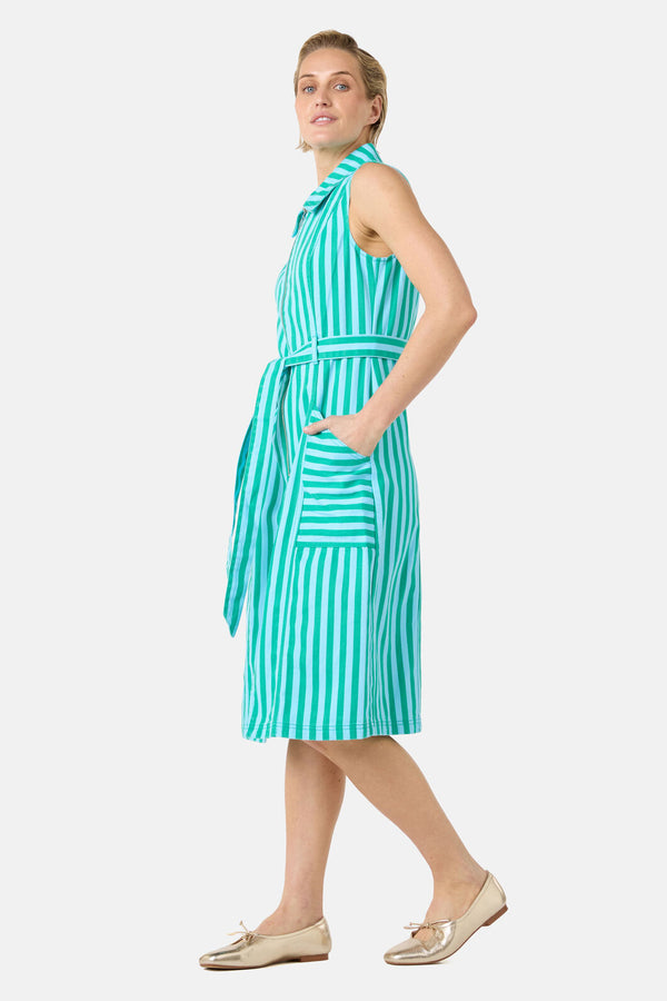 Gorman - Stripe It Up Denim Dress - stripe