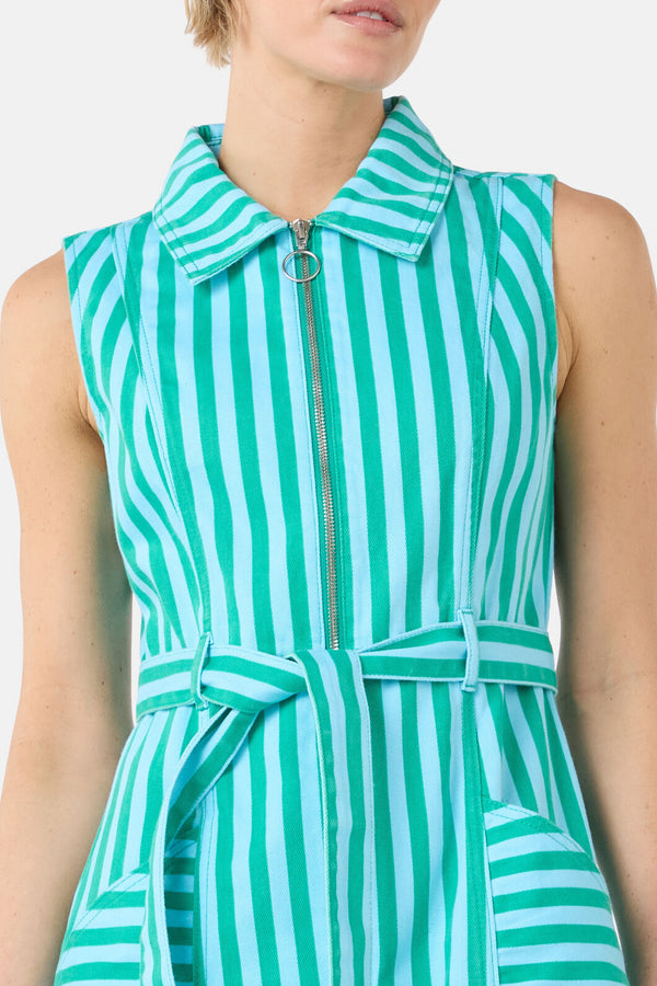 Gorman - Stripe It Up Denim Dress - stripe