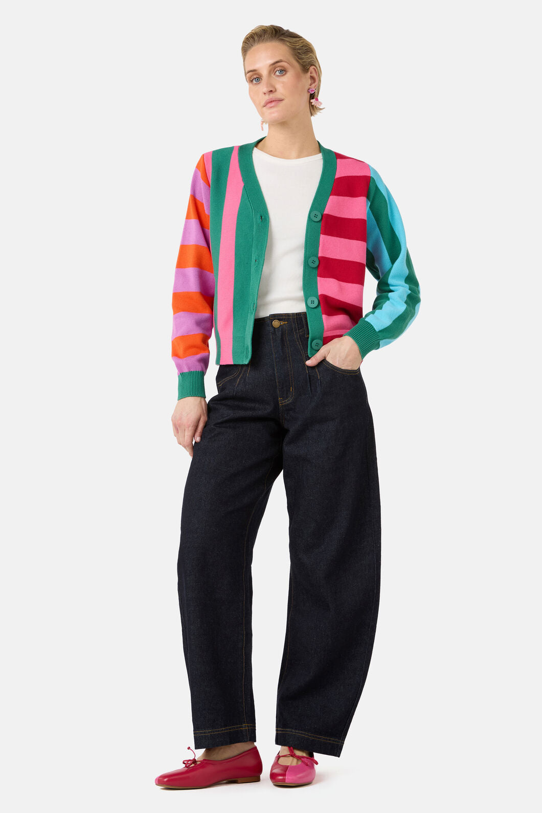 Gorman - Stripe It Up Cardigan - stripe