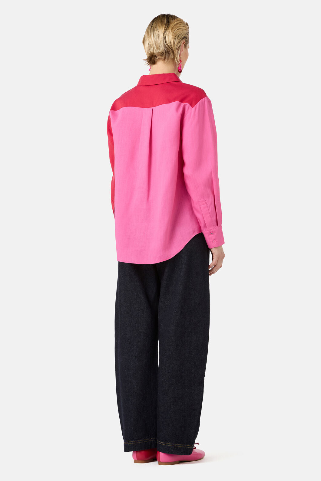 Gorman - Icy Pop Linen Shirt - pink