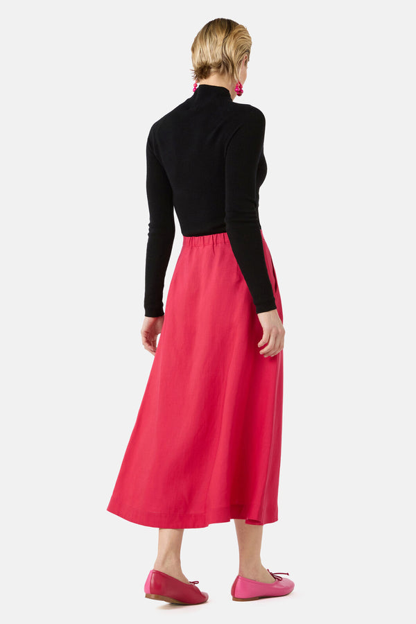 Gorman - Icy Pop Linen Skirt - pink