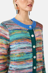 Gorman - Nebula Knit Cotton Cardi - multi