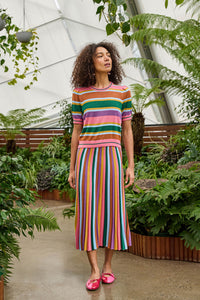 Gorman - Racing Stripe Knit Top - multi