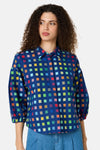 Gorman - Light Up Check Shirt - navy