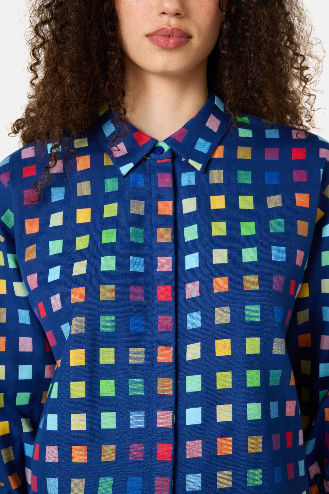 Gorman - Light Up Check Shirt - navy